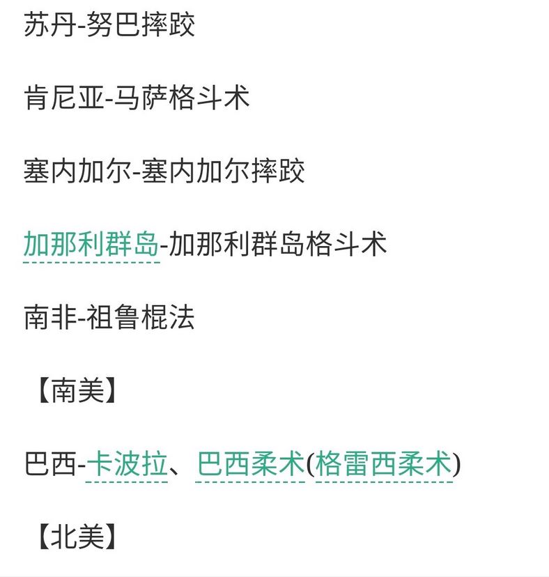世界各國家武術(shù)統(tǒng)計 中國傳武在哪里呢